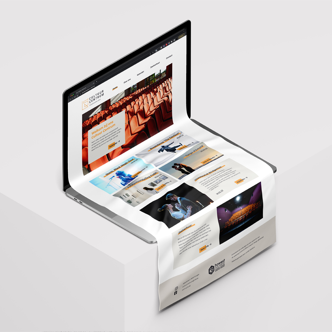 Cultuurcentrum Website